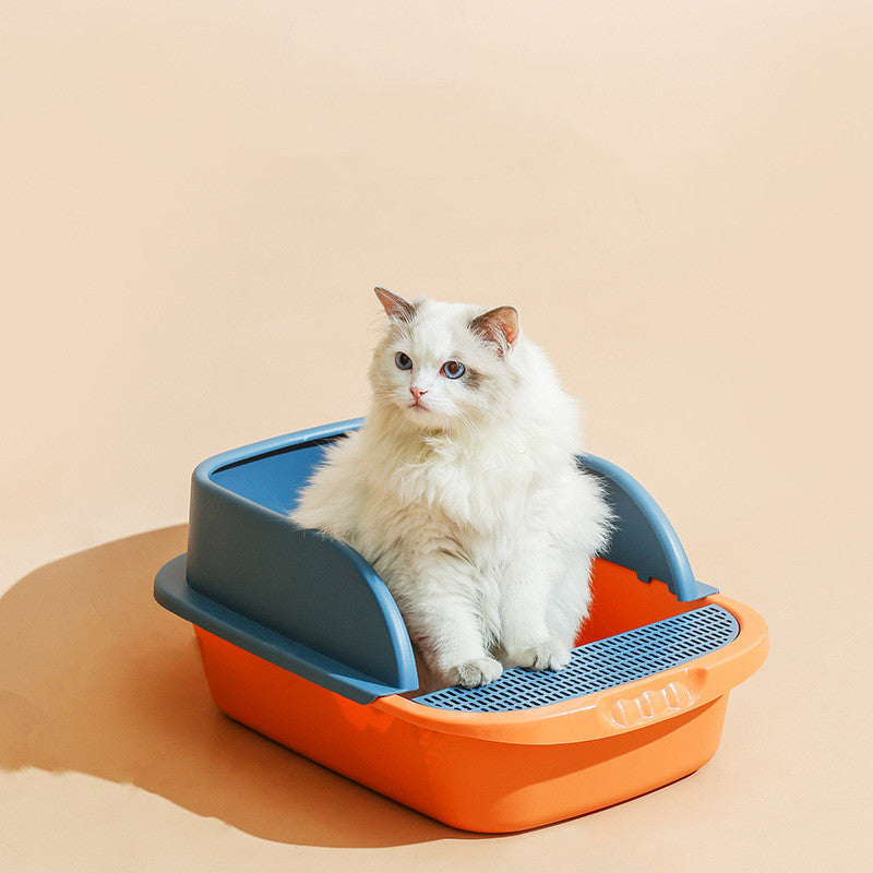 All-in-One Fully Enclosed Cat Litter Box