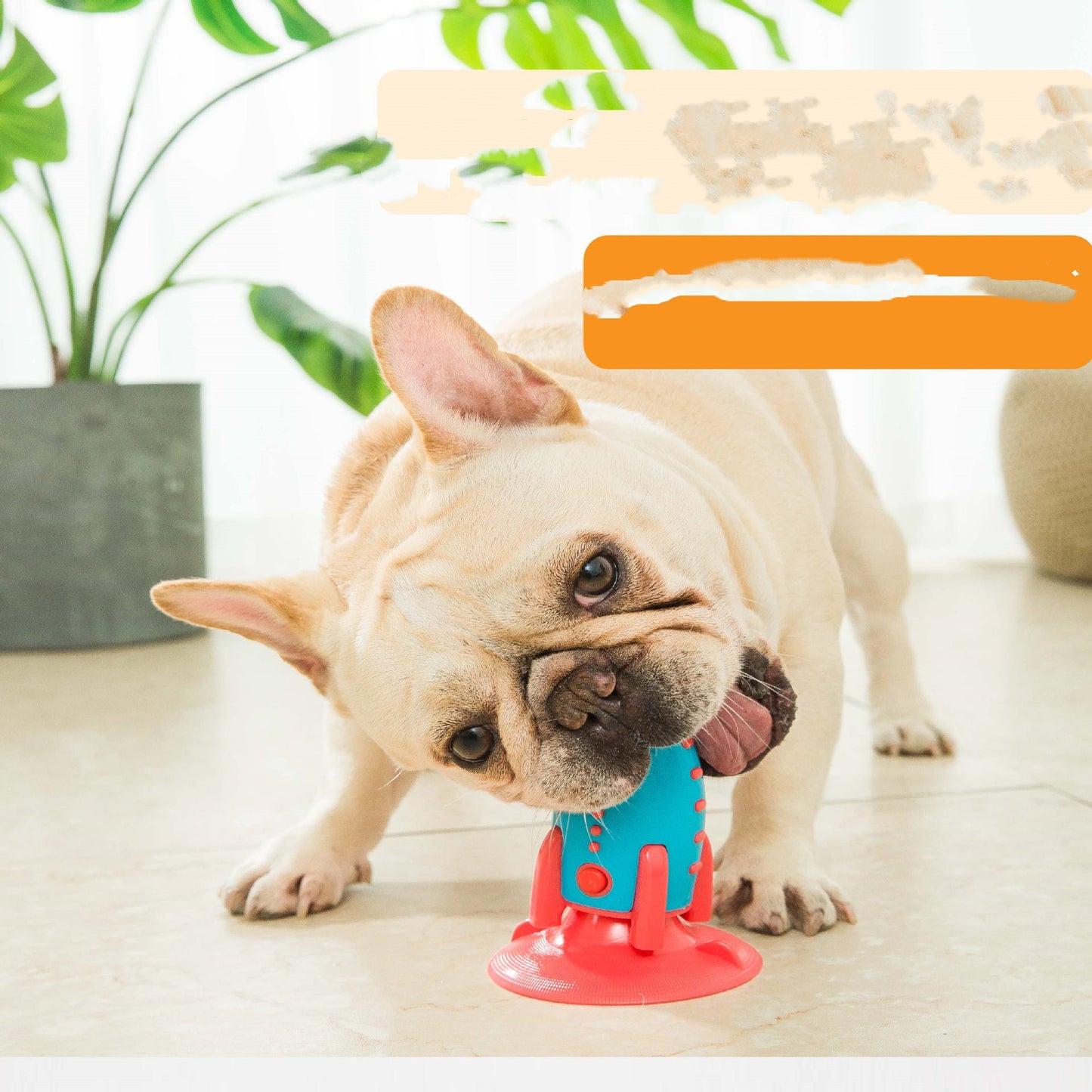Rocket Dog Toy – Food Dispensing & Bite-Resistant
