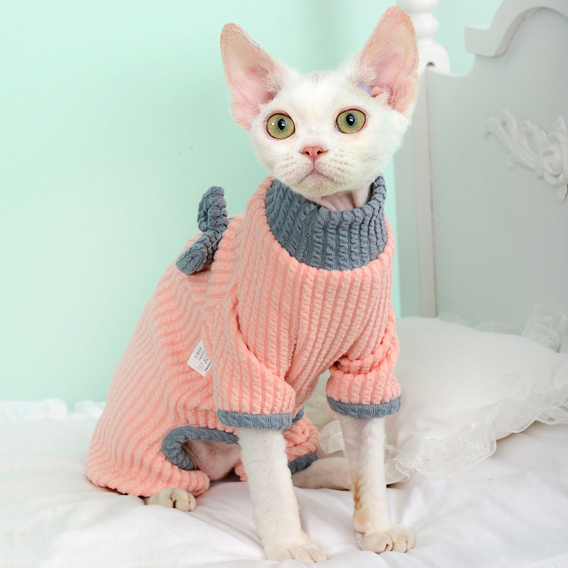 Chic Four-Legged Cat Outfit