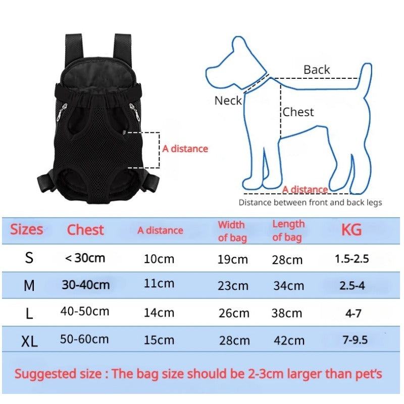 Breathable Pet Dog Carrier Backpack
