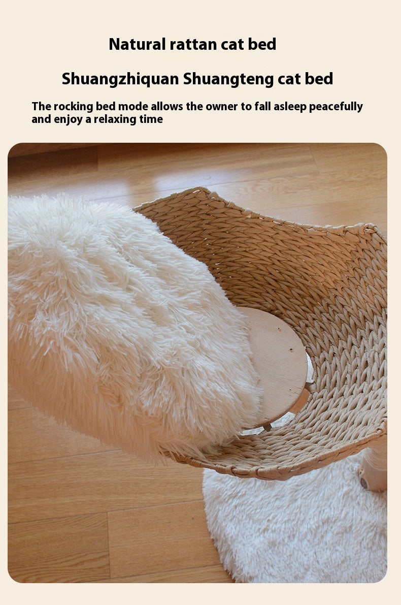 Solid Wood Cat Tree from Natural Fruit Tree