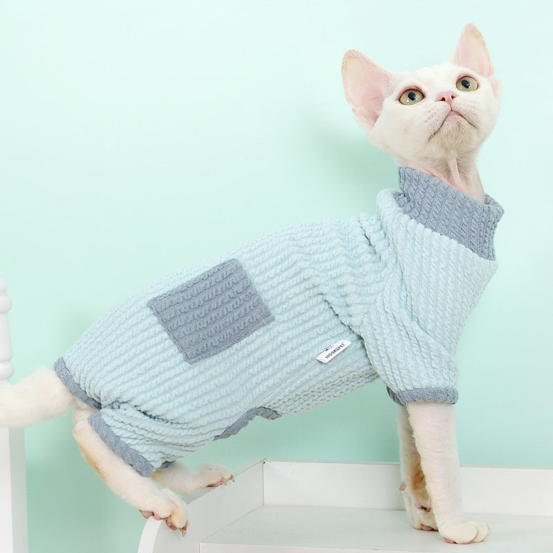 Chic Four-Legged Cat Outfit