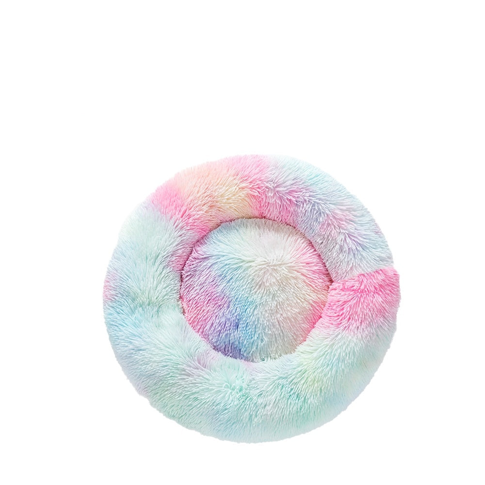 Fluffy Donut Dog Bed XXL
