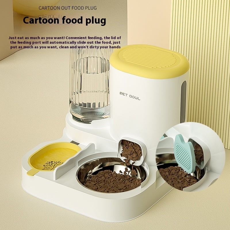 Automatic Cat Feeder and Water Fountain