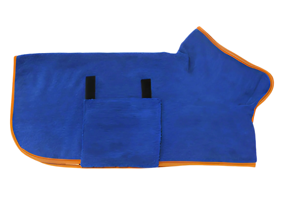 Absorbent Microfiber Pet Bathrobe