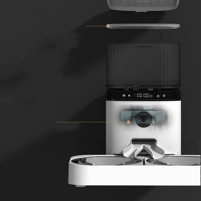 Intelligent Cat Feeder with Remote Control and Timer