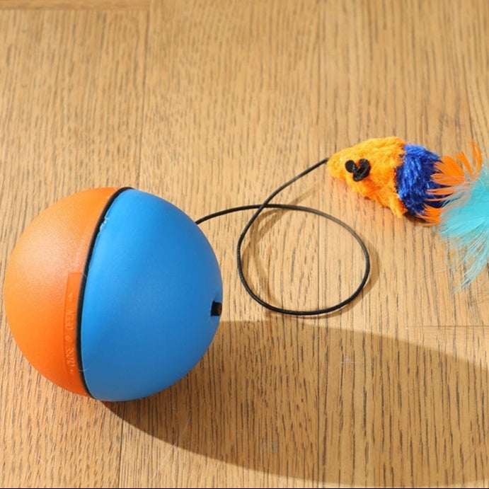 Interactive Electric Mouse Teaser Ball for Cats