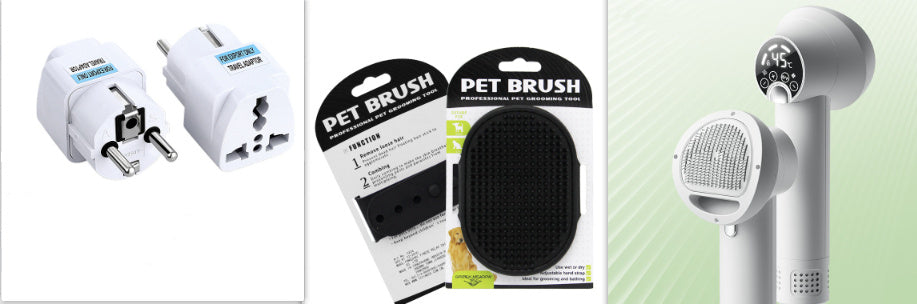 Pet Grooming Hair Dryer & Comb