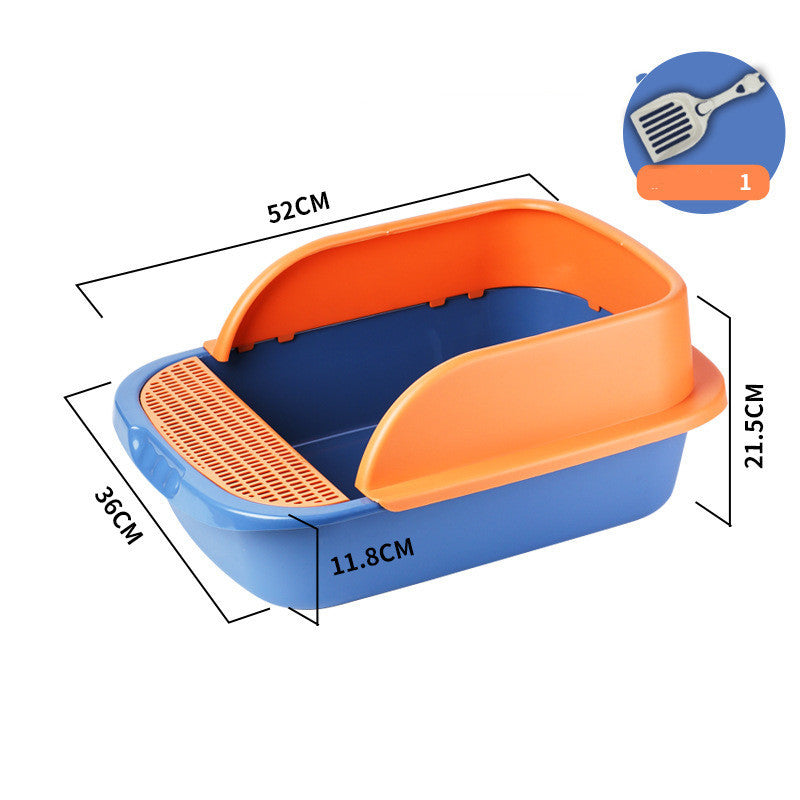 All-in-One Fully Enclosed Cat Litter Box