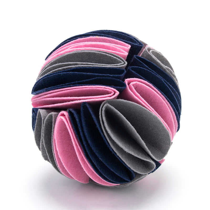 Foldable Dog Snuffle Ball – IQ Boosting Training Toy