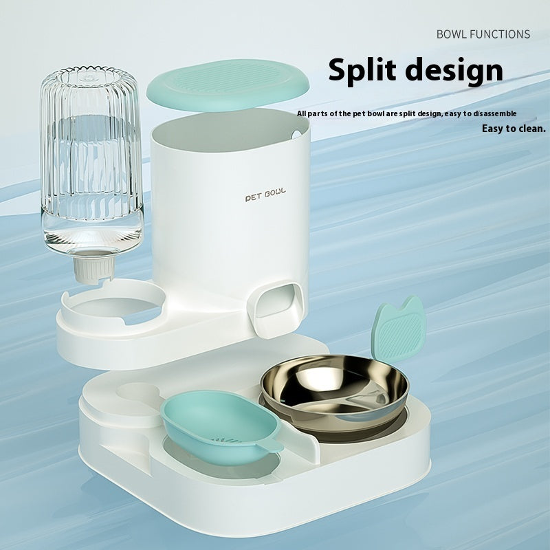 Automatic Cat Feeder and Water Fountain