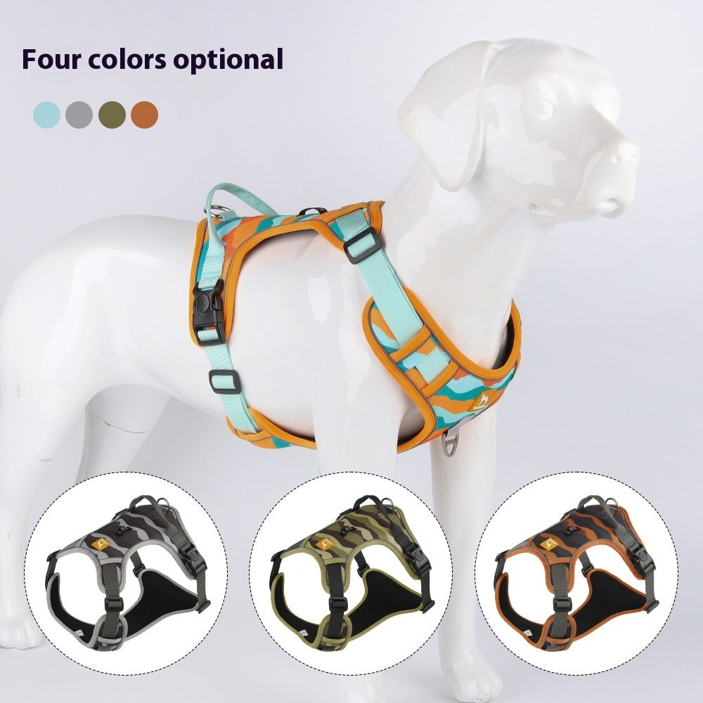 Reflective Dog Chest & Back Harness