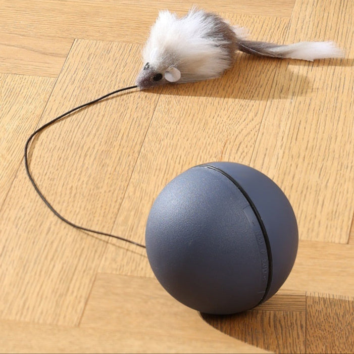 Interactive Electric Mouse Teaser Ball for Cats