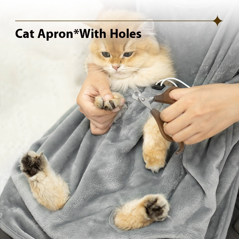 Fur-Repellent Cat Grooming Clothes