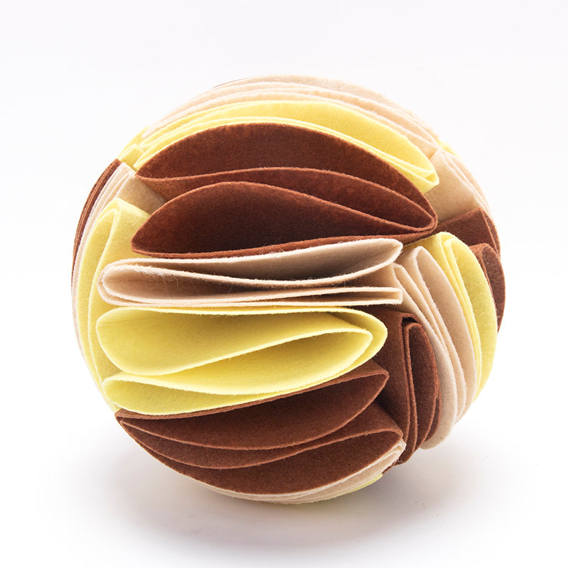 Foldable Dog Snuffle Ball – IQ Boosting Training Toy