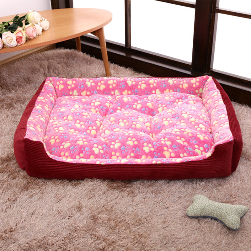 Soft Plush Pet Dog Bed Mat