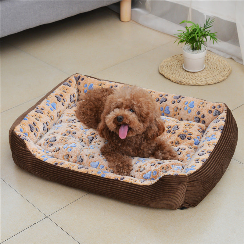Soft Plush Pet Dog Bed Mat